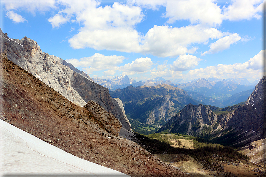 foto Forca Rossa e Passo San Pellegrino